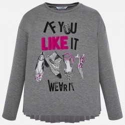 MAYORAL t.krekls meitenei ar garam piedurknēm 7008/88