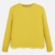 Mayoral Long sleeved studded t-shirt for girl 7012/37 Mayoral Long sleeved studded t-shirt for girl 7012/37