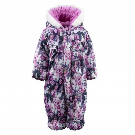 LENNE BABY GIRLS OVERALL WITH FUR-TRIM HOOD RIIA 19307/1755 80-86cm LENNE BABY GIRLS OVERALL WITH FUR-TRIM HOOD RIIA 19307/1755 80-86cm