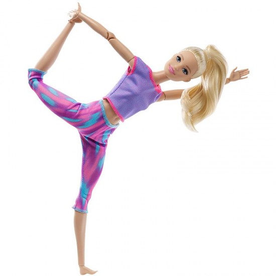 ​Barbie  doll Made to Move blonde GXF04