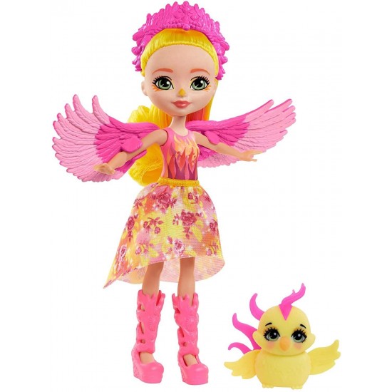 Royal Enchantimals Phoenix Doll with Phoenix Pet Toy (Mattel GYJ04) Royal Enchantimals Phoenix Doll with Phoenix Pet Toy (Mattel GYJ04)