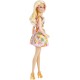 Barbie Fashionistas Doll, with Blonde Hair & Fruit Print Dress HBV15
