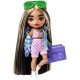 Barbie Extra Mini lelle Checked Jacket HGP64 Barbie Extra Mini lelle Checked Jacket HGP64