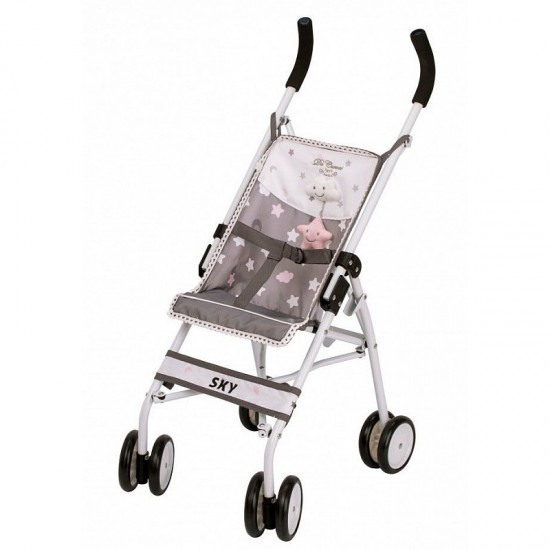 Pastaigu leļļu rati XL SKY 75cm, L 90124 DeCuevas Toys Pastaigu leļļu rati XL SKY 75cm, L 90124 DeCuevas Toys