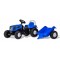 Traktors ar pedāļiem RollyKid LANDINI POWERFARM ar piekabi 011841