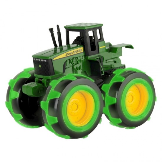 John Deere Monster Treads Lightning Wheels Tractor, Green