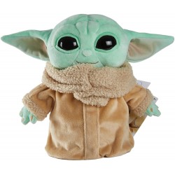 Star Wars The Child Plush Toy, 8-in Small Yoda Baby Figure from The Mandalorian