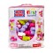 MEGA BLOKS   DCH562 Big Building Bag, 80 Pieces pink