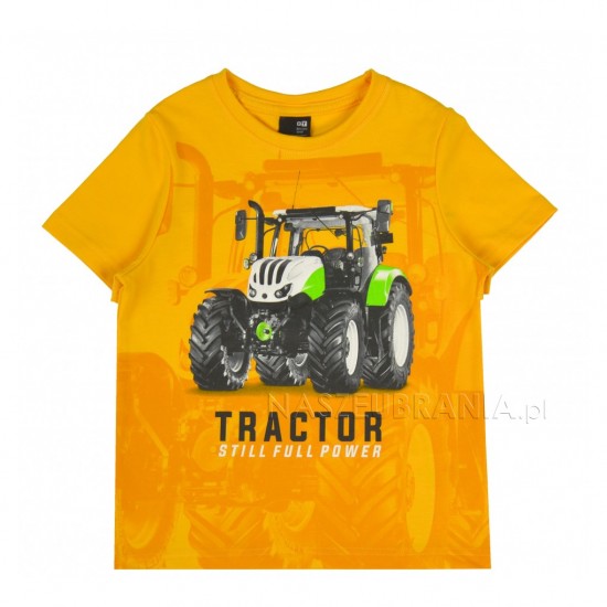 T.krekls zēniem ar traktoru 98-122cm T.krekls zēniem ar traktoru 98-122cm