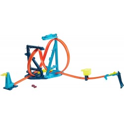 Hot Wheels Track Builder Unlimited Infinity Loop Kit with Adjustable Set-Ups & Jump
