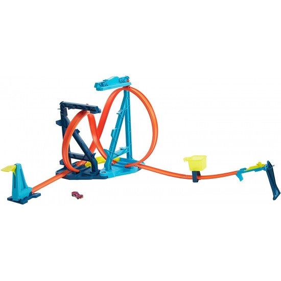 Hot Wheels Track Builder Unlimited Infinity Loop Kit with Adjustable Set-Ups & Jump Hot Wheels Track Builder Unlimited Infinity Loop Kit with Adjustable Set-Ups & Jump