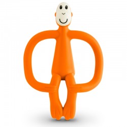MATCHSTICK MONKEY orange original teething toy
