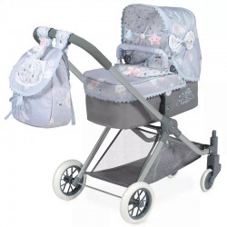 DeCuevas Convertible doll carriage with bag 3in1 MARTIN 81cm, L 80729