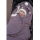 LODGER Footmuff Bunker fleece Folklore MAUVE BK330