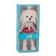 Mīkstā rotaļlieta LUCKY Doggy MIMI sunītis Ziemas Noskaņojums 37cm ar karkasu LD5/087 Mīkstā rotaļlieta LUCKY Doggy MIMI sunītis Ziemas Noskaņojums 37cm ar karkasu LD5/087