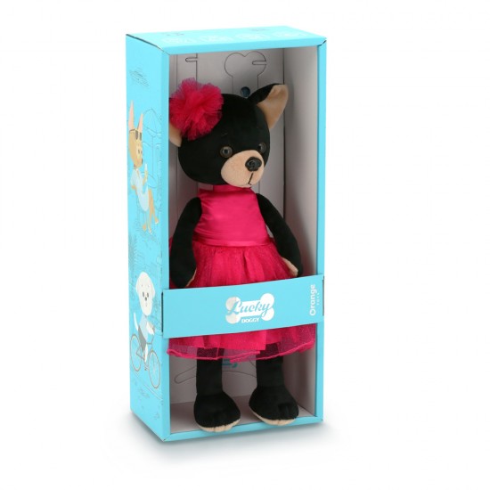 Mīkstā rotaļlieta sunītis LUCKY DOGGY KIKI Karmena LD015 37cm Mīkstā rotaļlieta sunītis LUCKY DOGGY KIKI Karmena LD015 37cm
