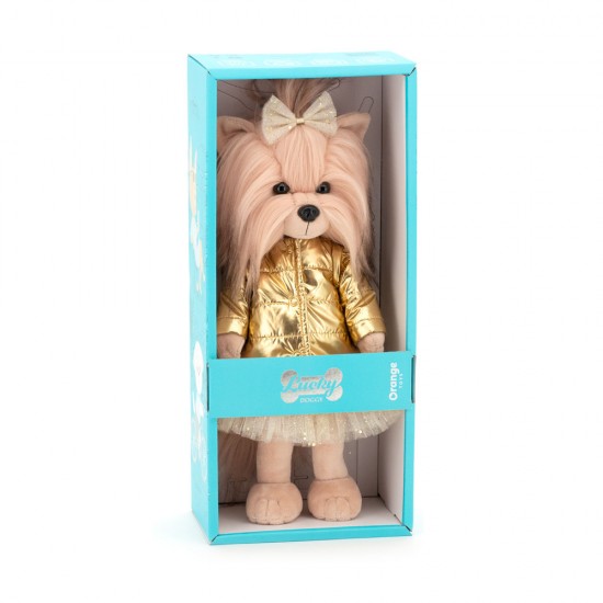Lucky Doggy dog ​​Lucky YoYo Golden jacket 38 cm soft toy