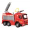 Ugunsdzēsēju mašīna liela ar pagarināmām kāpnēm un ūdens strūklu Fire Brigade Arocs kastē Lena Čehija 66 cm L-2158