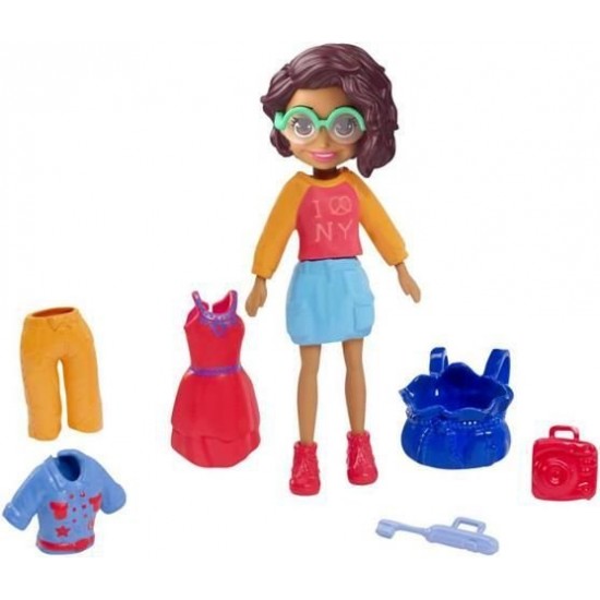 Polly Pocket lelle ar aksesuāriem, GDM01 Polly Pocket lelle ar aksesuāriem, GDM01