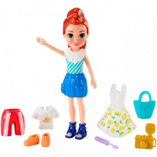 Polly Pocket lelle ar aksesuāriem, GDM01 Polly Pocket lelle ar aksesuāriem, GDM01