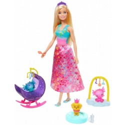 Barbie Dreamtopia Dragon Nursery  rotaļu komplekts GJK49