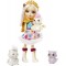 Enchantimals Family Toy Set, Odele Owl Small Doll with 3 Owl Animal Friends
