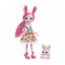 Enchantimals Huggable Cuties -Bree Bunny Doll and Twist animal friend FXM73