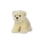 Polar bear cub, sitting - 18 cm (height) - plush bear, polar bear - soft toy M17918
