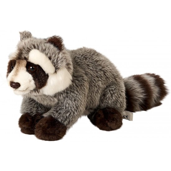 Raccoon - 23 cm (length) - forest animal - plush toy M18025 Raccoon - 23 cm (length) - forest animal - plush toy M18025