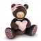 Rotaļu lācītis ar sirsniņu (15cm) M003