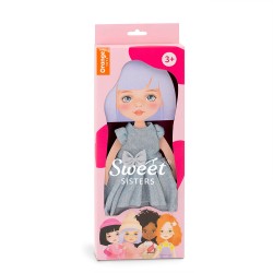 Orange Toys Apģērbu komplekts lellei no kolekcijas Sweet Sisters : gaiši zila kleita S01