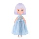 Apģērbu komplekts lellei no kolekcijas Sweet Sisters Zila Satīna Kleita (35cm) S06 Apģērbu komplekts lellei no kolekcijas Sweet Sisters Zila Satīna Kleita (35cm) S06