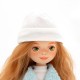 Lelle Sweet Sisters Sanija piparmētru krāsas mētelī (32cm) SS02-08 Lelle Sweet Sisters Sanija piparmētru krāsas mētelī (32cm) SS02-08