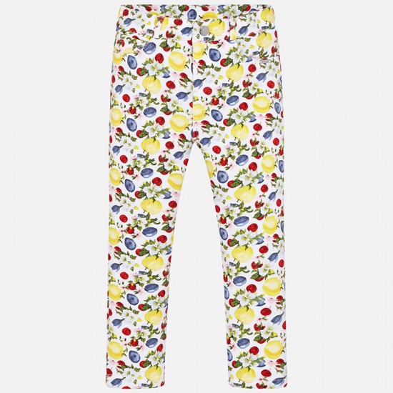 MAYORAL Patterned trousers for girl 3507/80 MAYORAL Patterned trousers for girl 3507/80
