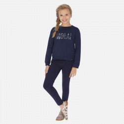 Mayoral Thick knit trousers for girl 6529/9