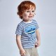 Mayoral Short sleeved striped t-shirt for baby boy 1005/88 Mayoral Short sleeved striped t-shirt for baby boy 1005/88