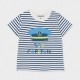 Mayoral Short sleeved striped t-shirt for baby boy 1005/88 Mayoral Short sleeved striped t-shirt for baby boy 1005/88