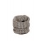 Knitted collar - scarf ALEXANDRA gray